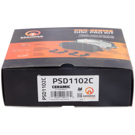2007 Honda Ridgeline Brake Pad Set 4
