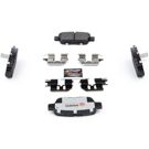 2012 Honda Ridgeline Brake Pad Set 2