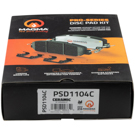 2007 Hyundai Tiburon Brake Pad Set 4