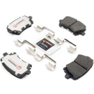 2014 Volkswagen CC Brake Pad Set 1