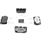 2009 Lexus IS250 Brake Pad Set 6