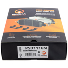 2012 Maserati Quattroporte Brake Pad Set 4
