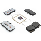 2007 Hummer H3 Brake Pad Set 3