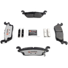 2007 Hummer H3 Brake Pad Set 1