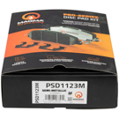 2004 Mercedes Benz E500 Brake Pad Set 4