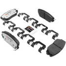 2012 Gmc Terrain Brake Pad Set 3