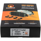 2019 Dodge Challenger Brake Pad Set 4