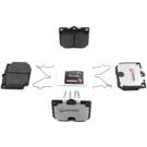 1978 Toyota Corona Brake Pad Set 2