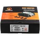 Magma PSD1161C Brake Pad Set 4