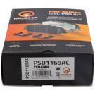 2013 Gmc Acadia Brake Pad Set 4