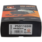 Magma PSD1169M Brake Pad Set 4