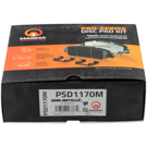 2006 Bmw 330i Brake Pad Set 4