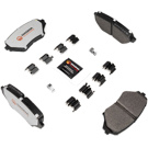 2011 Mazda MX-5 Miata Brake Pad Set 3