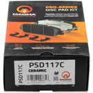 1978 Honda Civic Brake Pad Set 5