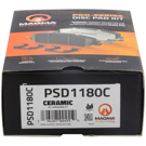 2017 Fiat 124 Spider Brake Pad Set 4