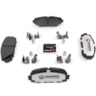 2012 Toyota Prius C Brake Pad Set 6