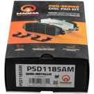 2013 Chevrolet Corvette Brake Pad Set 4