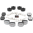 2009 Chevrolet Corvette Brake Pad Set 6