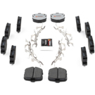 2009 Chevrolet Corvette Brake Pad Set 2