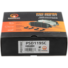 2006 Suzuki Aerio Brake Pad Set 4