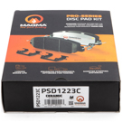 2012 Mercedes Benz S400 Brake Pad Set 4