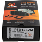 Magma PSD1252M Brake Pad Set 4