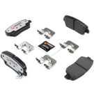 2007 Hyundai Entourage Brake Pad Set 3