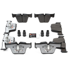 2012 Mercedes Benz CL63 AMG Brake Pad Set 1
