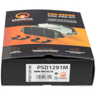 2014 Mercedes Benz C63 AMG Brake Pad Set 4