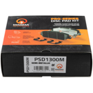 2012 Porsche 911 Brake Pad Set 4