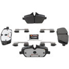 2012 Mini Cooper Brake Pad Set 1