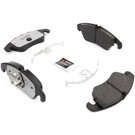 2012 Audi A4 Brake Pad Set 3