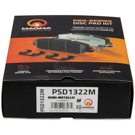 2012 Audi A4 Brake Pad Set 4