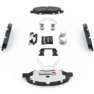 2011 Nissan Versa Brake Pad Set 2