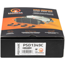 2021 Porsche Macan Brake Pad Set 4