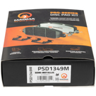 Magma PSD1349M Brake Pad Set 4