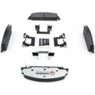 2012 Chevrolet Caprice Brake Pad Set 2
