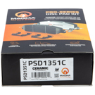 2012 Chevrolet Caprice Brake Pad Set 4