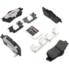 2017 Chevrolet Caprice Brake Pad Set 3