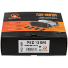 1982 Jaguar XJS Brake Pad Set 5