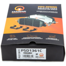 2008 Saturn Astra Brake Pad Set 4
