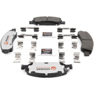 2012 Gmc Yukon Brake Pad Set 1