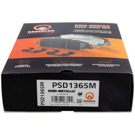 2012 Lexus IS F Brake Pad Set 4