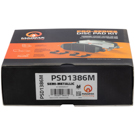 2012 Audi S5 Brake Pad Set 4