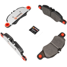 2013 Porsche Boxster Brake Pad Set 3