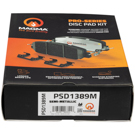 2013 Porsche Boxster Brake Pad Set 4