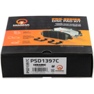 2011 Kia Forte Brake Pad Set 4