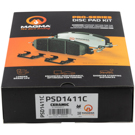 2012 Chevrolet Express 3500 Brake Pad Set 4