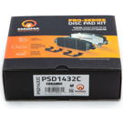 Magma PSD1432C Brake Pad Set 4
