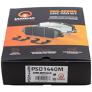 2012 Lexus LS460 Brake Pad Set 4